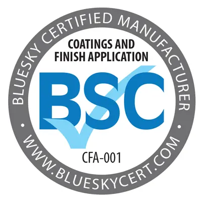 Bluesky certified manufacturer certificate