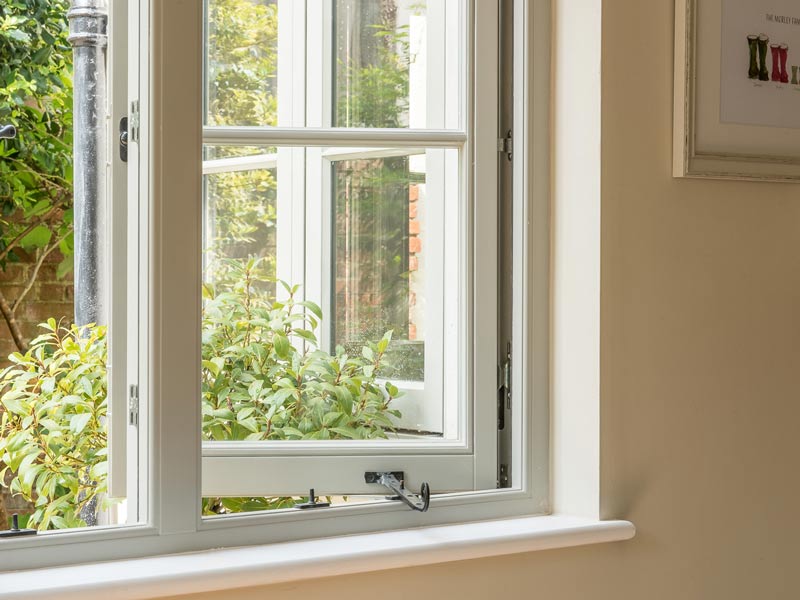 Bereco flush casement window open monkey tail stay